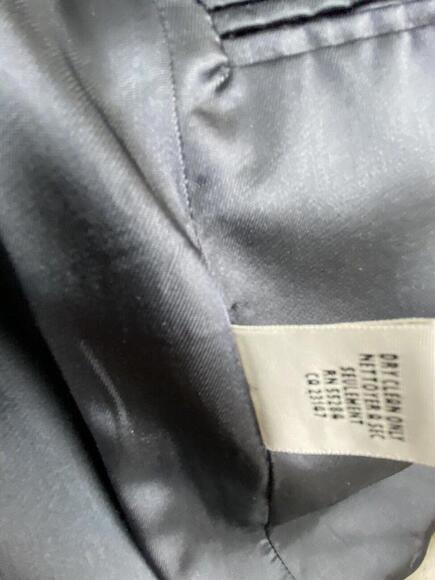 Talbots Blazer Womens 8 Blue Wool One Button Jacket - Picture 4 of 12